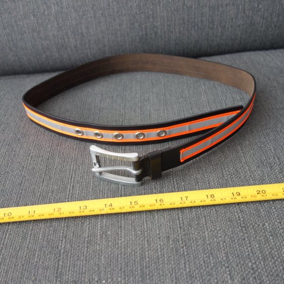 Diesel Leather Belt Made in Italy 21 49DU KOBY DRA - Picture 13 of 15